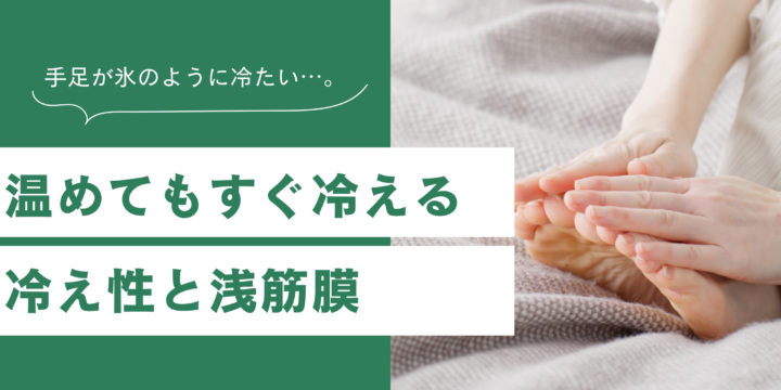 冷え性と筋膜